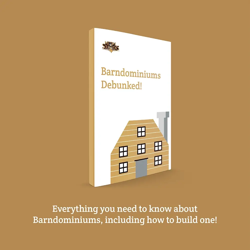 Barndominiums Debunked eBook from Metal Solutions