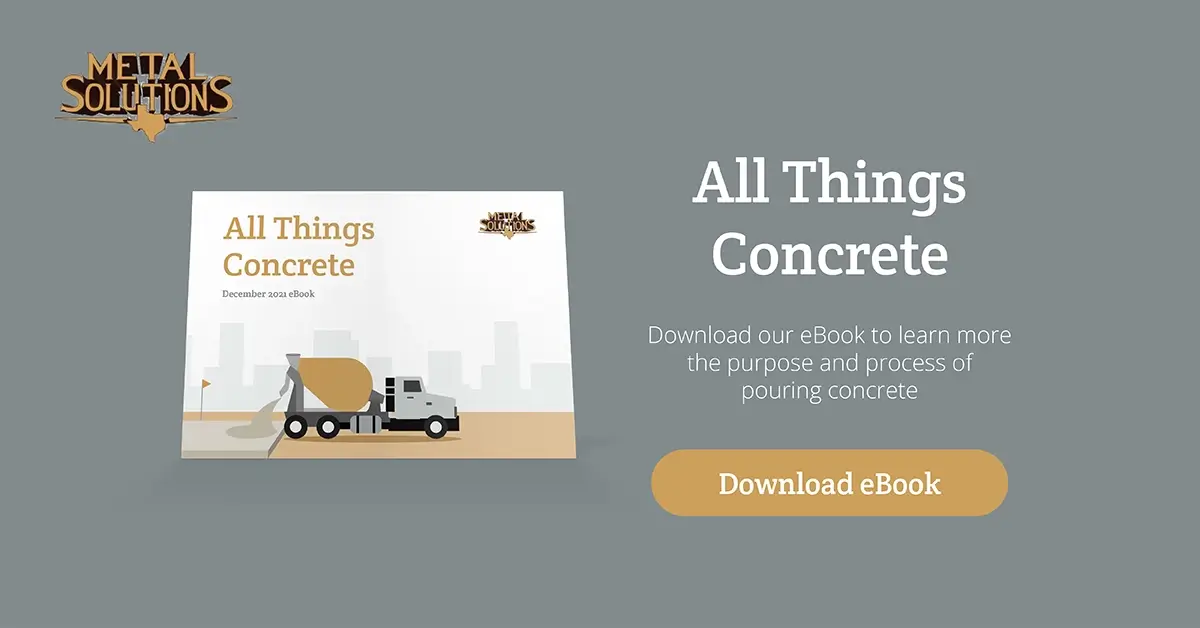 All Things Concrete eBook from Metal SOlutions